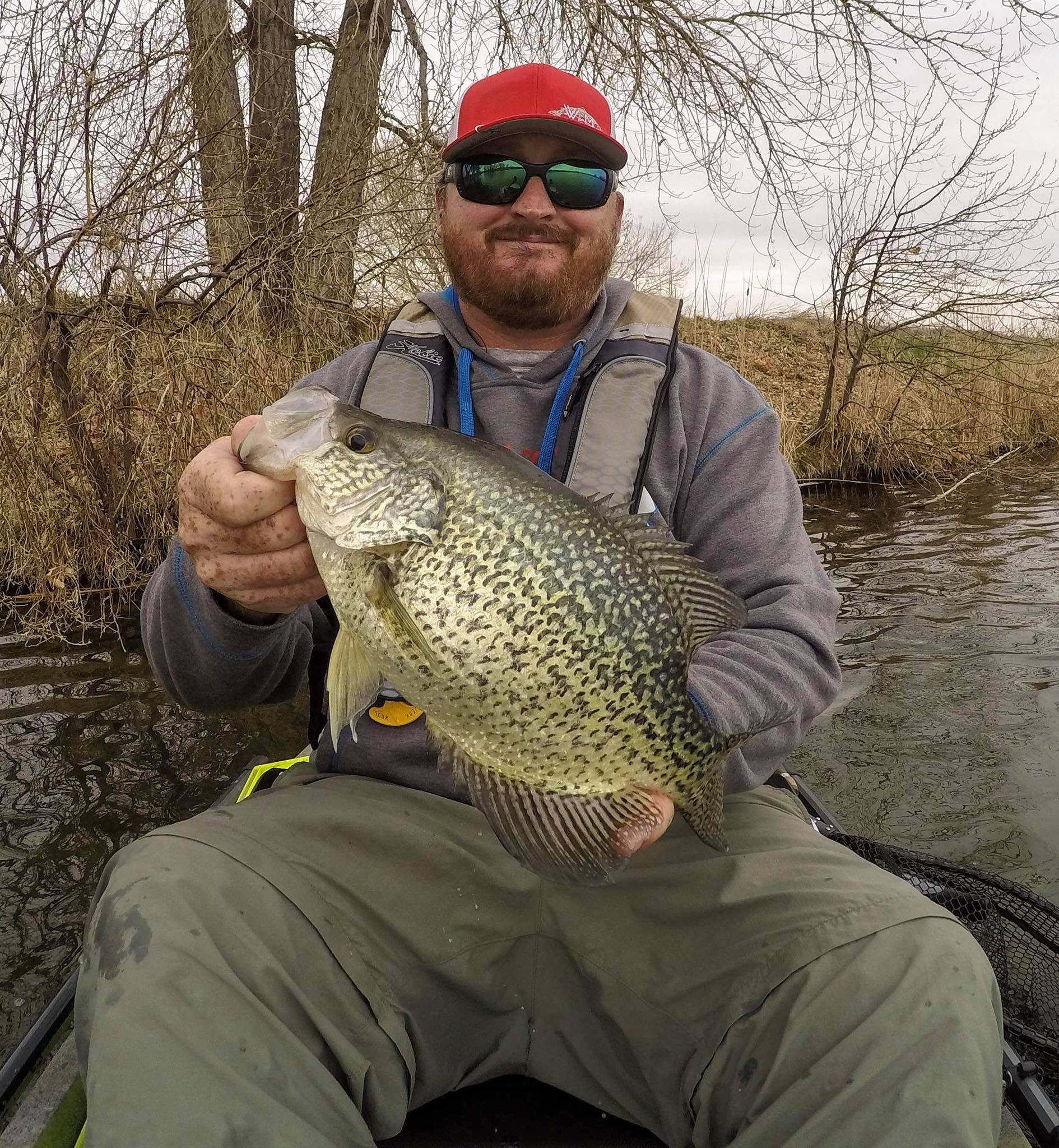 Monster crappie every cast! 